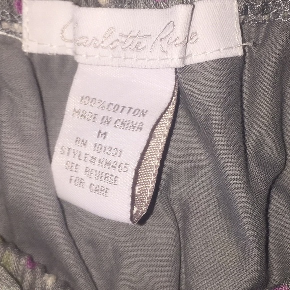 ❤️ CHAROLETTE RUSSE Tie Spaghetti Top - Picture 5 of 7